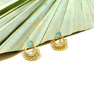 Contemporary boho earrings